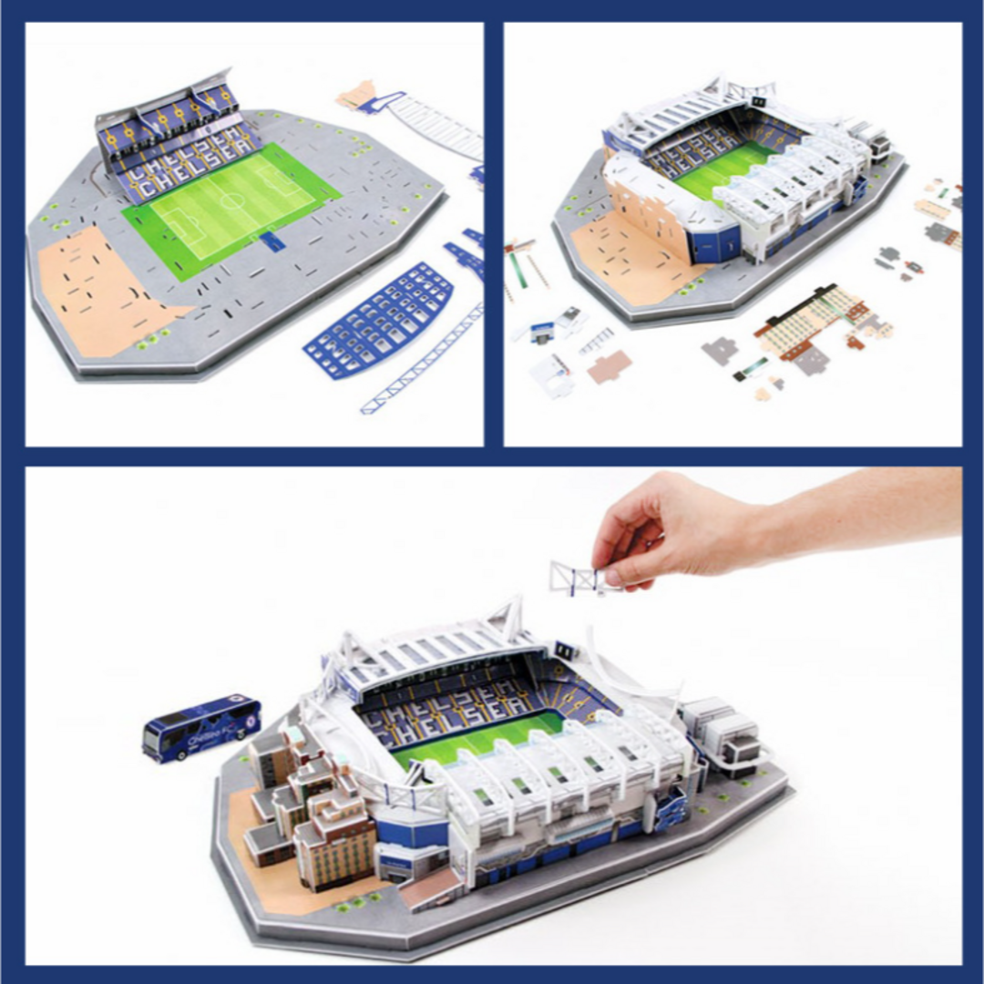 3DパズルDIYサッカースタジアム　マンチェスターシティ　モデル　キッズ教育開発 エンタメ/ホビーのおもちゃ/ぬいぐるみ(模型/プラモデル)の商品写真
