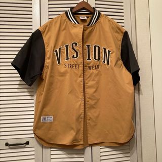 VISION STREET WEAR - 定価6490円　VISION STREET WEAR ワッペンベースボールシャツ