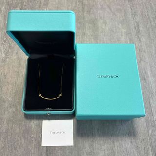 ティファニー(Tiffany & Co.)のTIFFANY☆Tスマイルペンダントスモール(ネックレス)