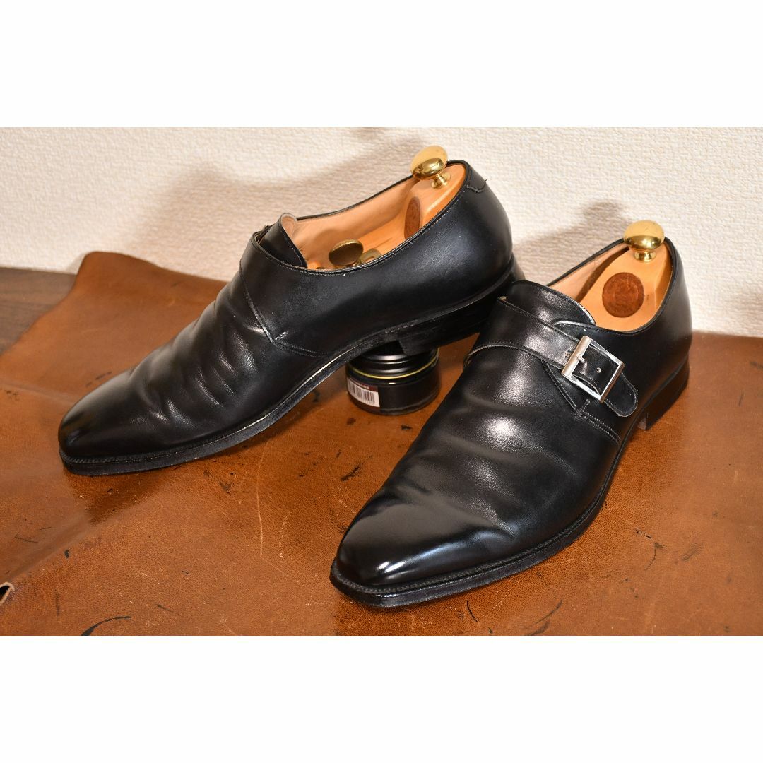 Crockett&Jones(クロケットアンドジョーンズ)のcrockett&jones MONKTON 8 1/2E 27cm メンズの靴/シューズ(ドレス/ビジネス)の商品写真