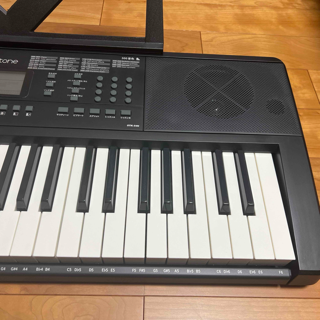 onetone OTK-54N 54鍵 キーボード 電子ピアノ 楽器の鍵盤楽器(キーボード/シンセサイザー)の商品写真