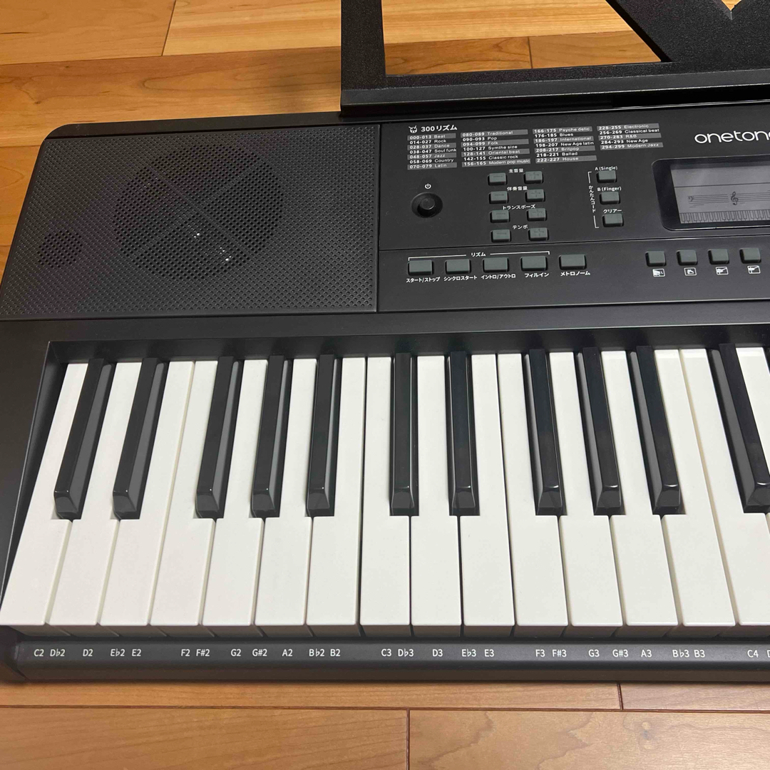 onetone OTK-54N 54鍵 キーボード 電子ピアノ 楽器の鍵盤楽器(キーボード/シンセサイザー)の商品写真