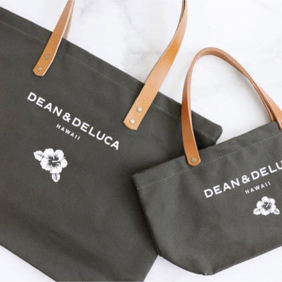 DEAN & DELUCA(ディーンアンドデルーカ)のDEAN&DELUCAハワイトートバッグ ディーン＆デルーカ オリーブＳサイズ レディースのバッグ(トートバッグ)の商品写真