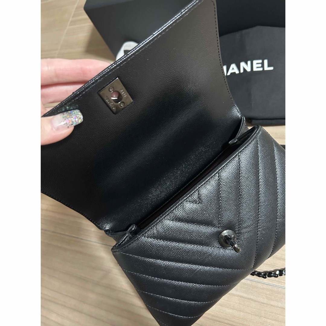 CHANEL(シャネル)の【　ceci様専用　】シャネル　ココハンドル　ミニフラップバッグ レディースのバッグ(ショルダーバッグ)の商品写真