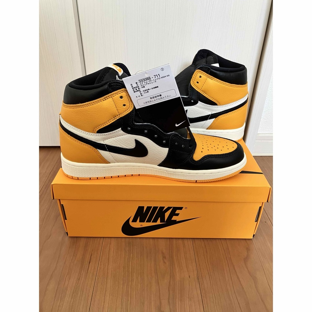 Jordan Brand（NIKE）(ジョーダン)のNIKE AIR JORDAN1 RETRO HI OG TAXI 新品未使用 メンズの靴/シューズ(スニーカー)の商品写真