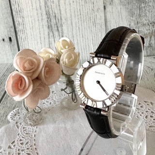 ティファニー(Tiffany & Co.)の【希少】TIFFANY&Co ティファニー アトラス レディース 腕時計(腕時計)