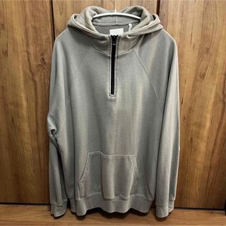 フィアオブゴッド(FEAR OF GOD)のFear of God Essentials Half Zip Hoodie L(パーカー)