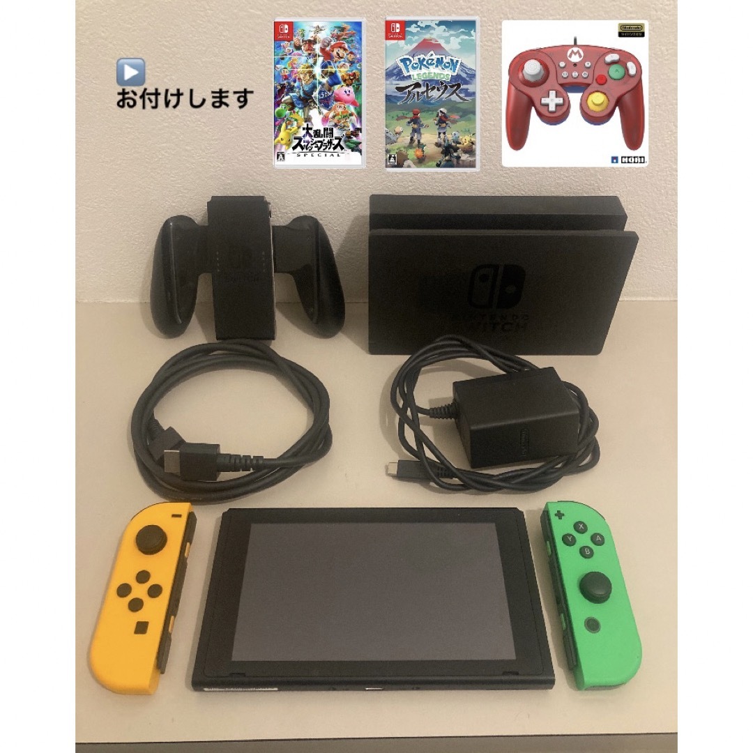 Nintendo Switch(ニンテンドースイッチ)のNintendo Switch カスタマイズ HAD－S－KAYAA エンタメ/ホビーのゲームソフト/ゲーム機本体(家庭用ゲーム機本体)の商品写真