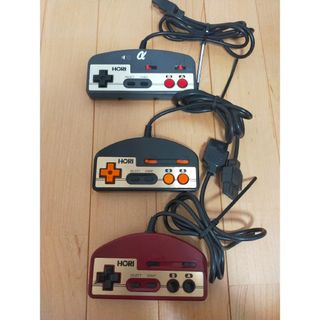 ファミリーコンピュータ(ファミリーコンピュータ)の★ジャンク品★　ファミコン　ホリ　コントローラー(その他)