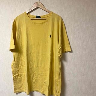 ポロラルフローレン(POLO RALPH LAUREN)のラルフローレン　古着　イエロー　XXL(Tシャツ(半袖/袖なし))