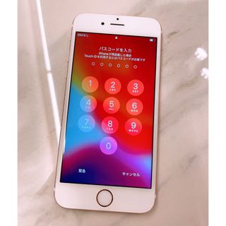 アイフォーン(iPhone)のiPhone6s 64GB／ローズゴールド／SIMロック端末(スマートフォン本体)