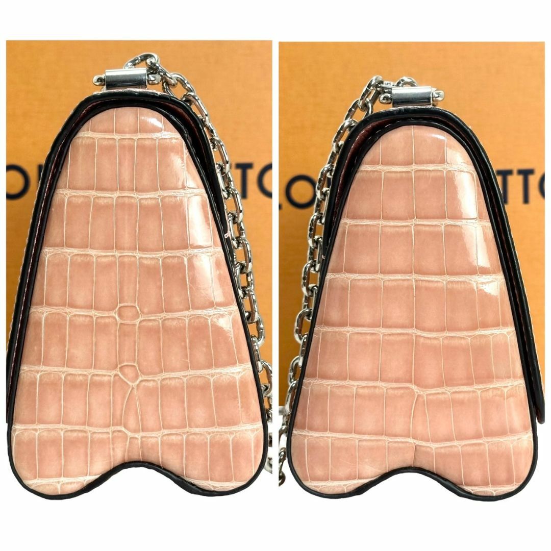 LOUIS VUITTON(ルイヴィトン)の美品☆超激レア☆Louis Vuitton ツイストPM ショルダーバッグ ワニ レディースのバッグ(ショルダーバッグ)の商品写真