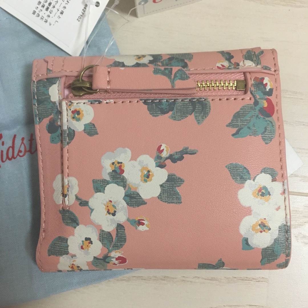 Cath Kidston(キャスキッドソン)のメイフィールドブロッサム 財布 ピンク レザー キャスキッドソン 花柄 レディースのファッション小物(財布)の商品写真