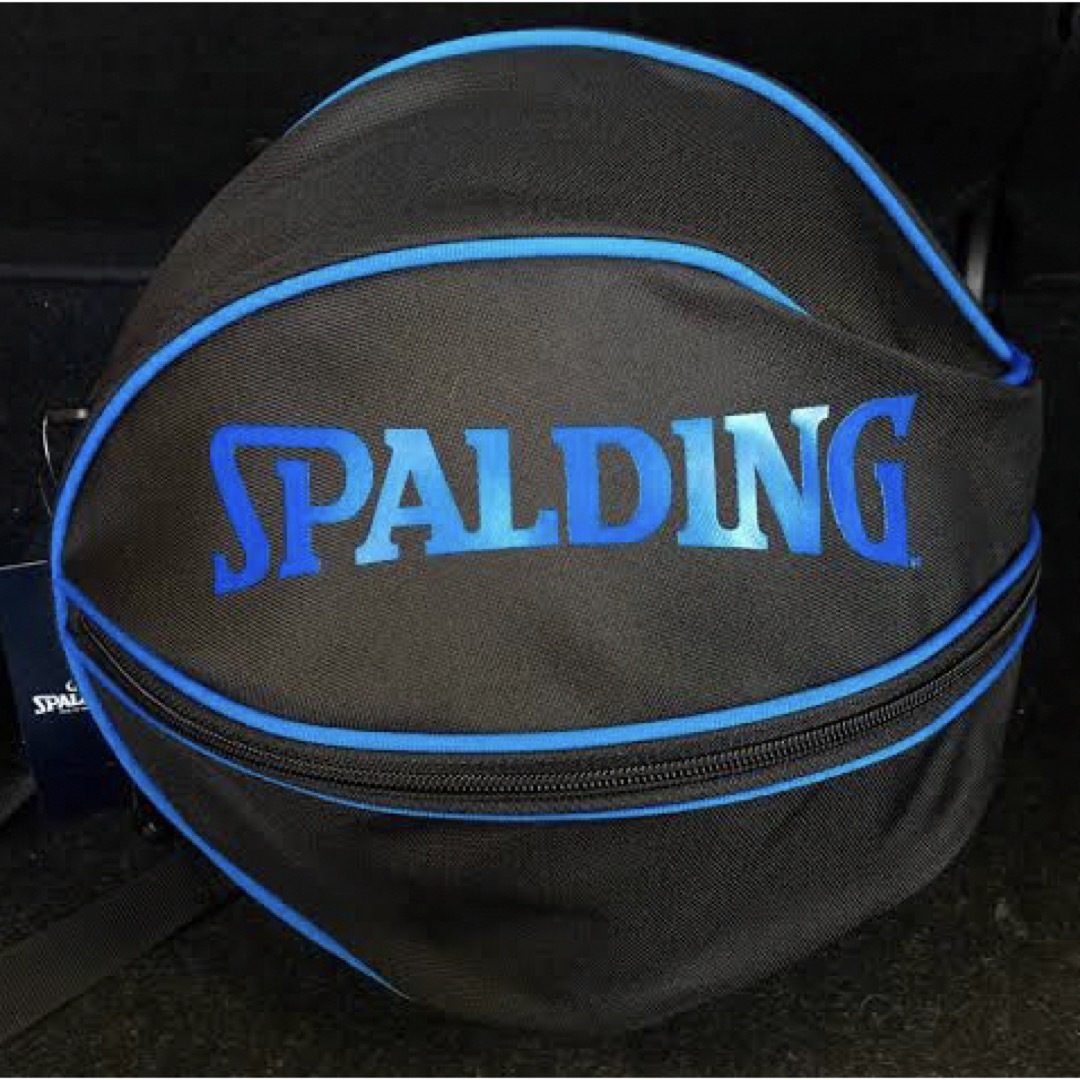 SPALDING(スポルディング)のバスケ ボールケース スポルディング 黒青 スポーツ/アウトドアのスポーツ/アウトドア その他(バスケットボール)の商品写真