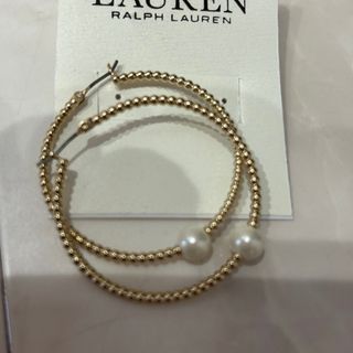 ラルフローレン(Ralph Lauren)のラルフローレン　ピアス　新品(ピアス)