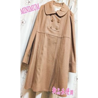 ミニマム(MINIMUM)の新品♦Minimum Minimum♦キャメル ロングコート♦モテ トレンド(ロングコート)