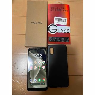 アクオス(AQUOS)のSHARP AQUOS wish3 A302SH SB ブラック(スマートフォン本体)