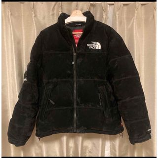 Supreme North Face Suede Nuptse Jacket