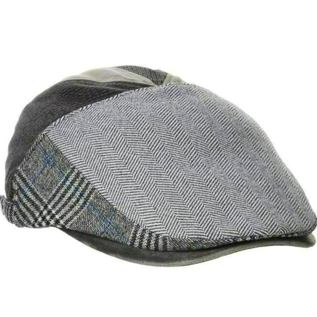 【SENSE OF GRACE 】ハンチング✨チェック柄✨カジュアル✨こなれ感 メンズの帽子(ハンチング/ベレー帽)の商品写真