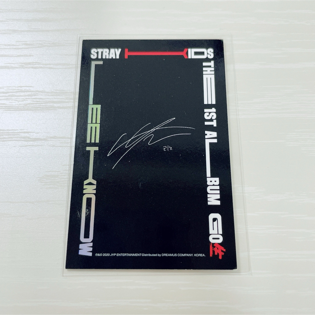 Stray Kids(ストレイキッズ)のリノ GO生 限定盤 トレカ スキズ エンタメ/ホビーのCD(K-POP/アジア)の商品写真