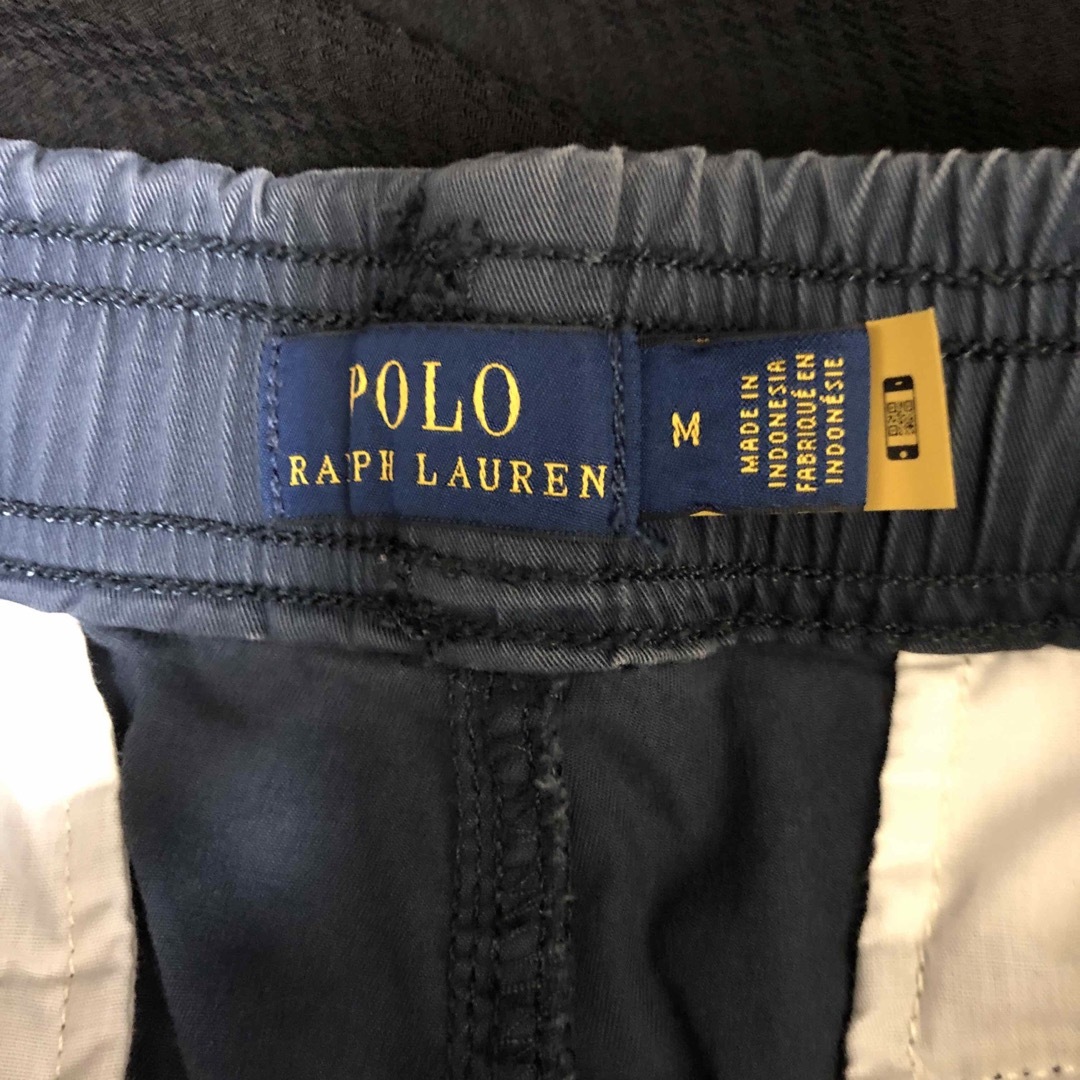 POLO RALPH LAUREN(ポロラルフローレン)のラルフローレン カーゴパンツ　軍パン ネイビー　8部丈　Mサイズ　L  メンズのパンツ(ワークパンツ/カーゴパンツ)の商品写真