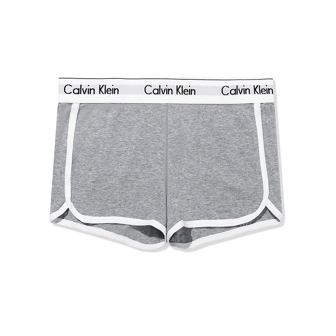 ck Calvin Klein(シーケーカルバンクライン)の【CALVIN KLEIN】MODERNCOTTON ショートパンツ　グレーL レディースのパンツ(ショートパンツ)の商品写真