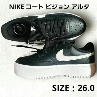 ナイキ(NIKE)のNIKE コート ビジョン アルタ 厚底 ウィメンズ(スニーカー)