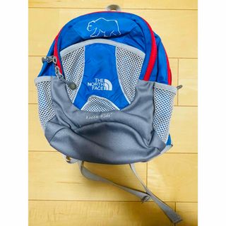 ザノースフェイス(THE NORTH FACE)のノースフェイス キッズ リュック 青 ブルー ナイロン NORTH FACE(リュックサック)