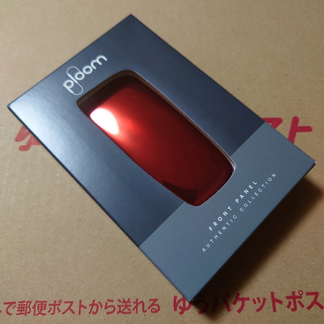 PloomTECH(プルームテック)のプルームエックス フロントパネル ラヴァレッド 新品 未開封 メンズのファッション小物(タバコグッズ)の商品写真