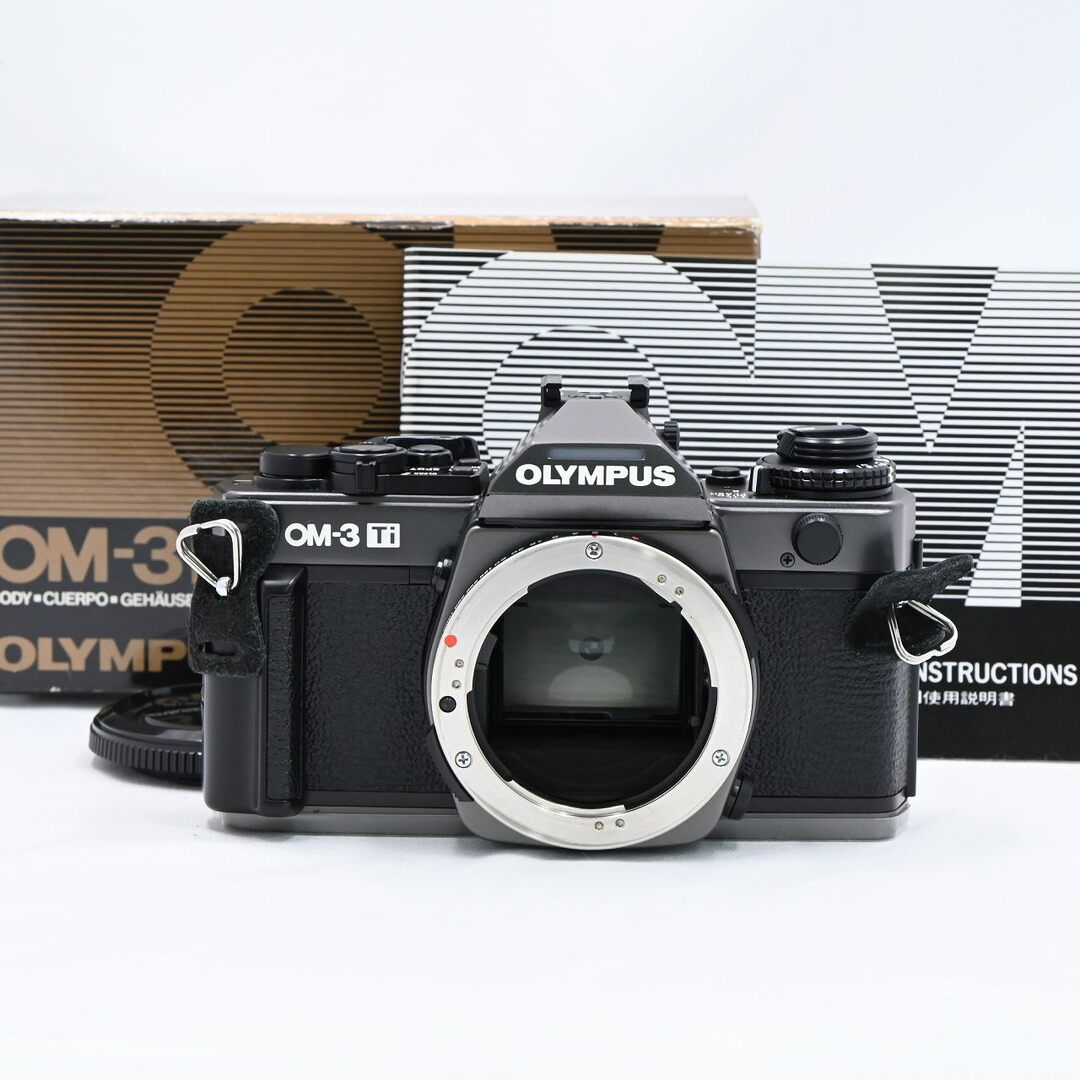 OLYMPUS(オリンパス)のOLYMPUS OM-3 Ti チタン ボディ スマホ/家電/カメラのカメラ(フィルムカメラ)の商品写真