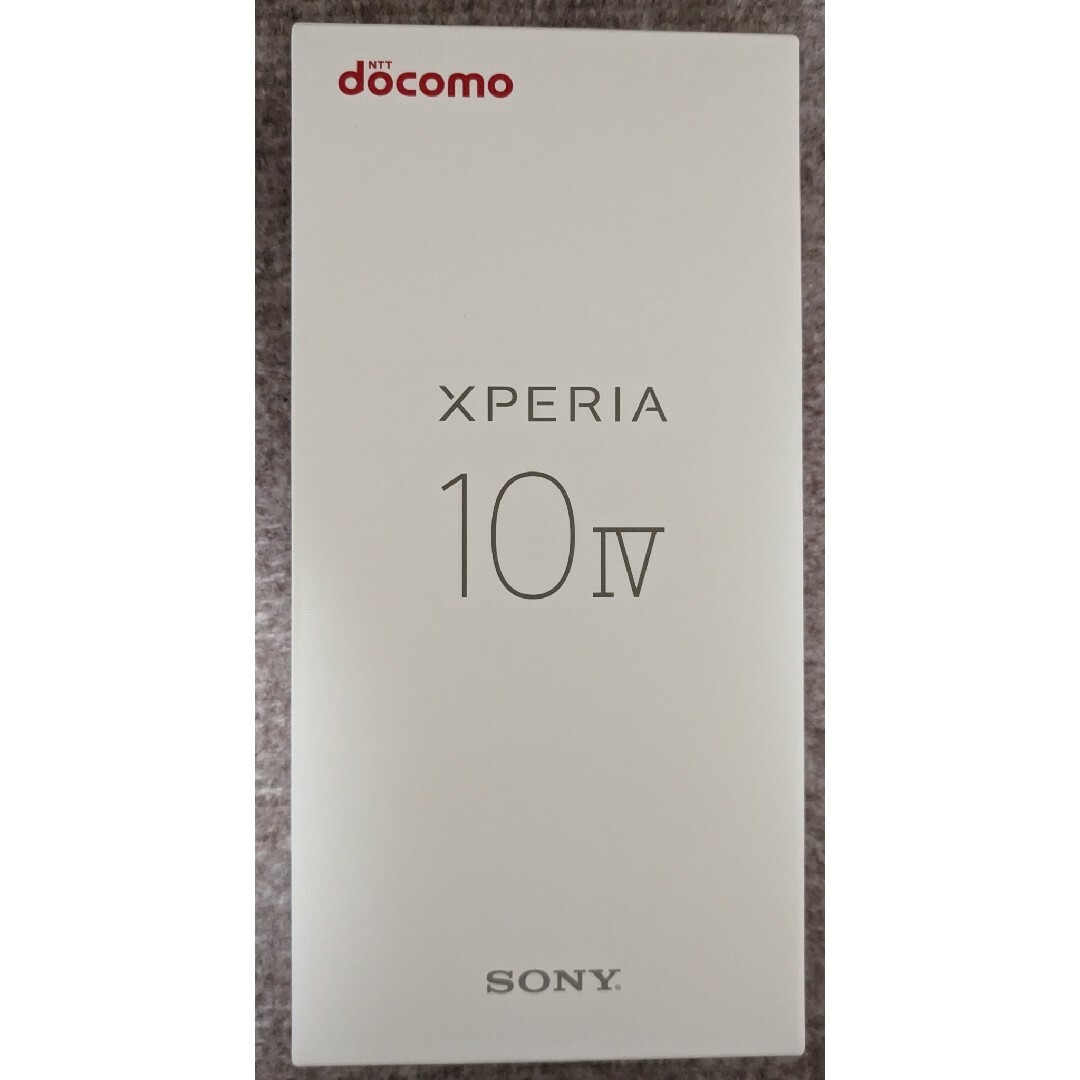 Xperia(エクスペリア)の未使用 Xperia 10 IV ホワイト docomo SO-52C ドコモ スマホ/家電/カメラのスマートフォン/携帯電話(スマートフォン本体)の商品写真