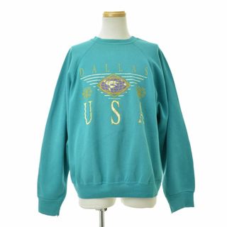 【TULTEX】90s USA製 DALLAS USA長袖スウェット(スウェット)