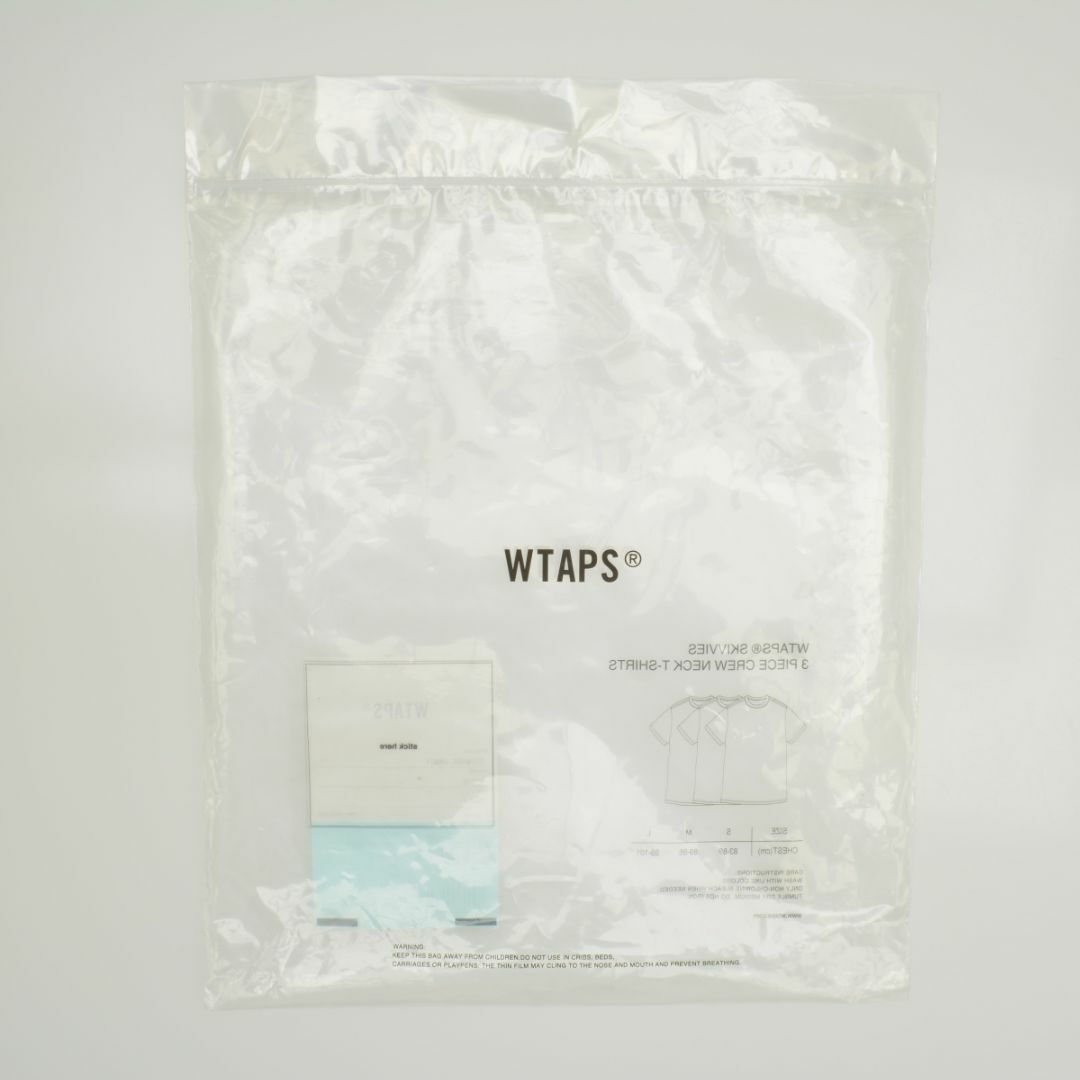 W)taps(ダブルタップス)の【WTAPS】SKIVVIES TEE 3PIECE CREW NECK メンズのトップス(Tシャツ/カットソー(半袖/袖なし))の商品写真