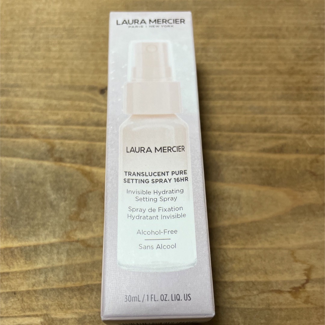 laura mercier(ローラメルシエ)の【新品】ローラメルシエ　トランスルーセントピュアセッティングスプレイ30ml コスメ/美容のスキンケア/基礎化粧品(化粧水/ローション)の商品写真