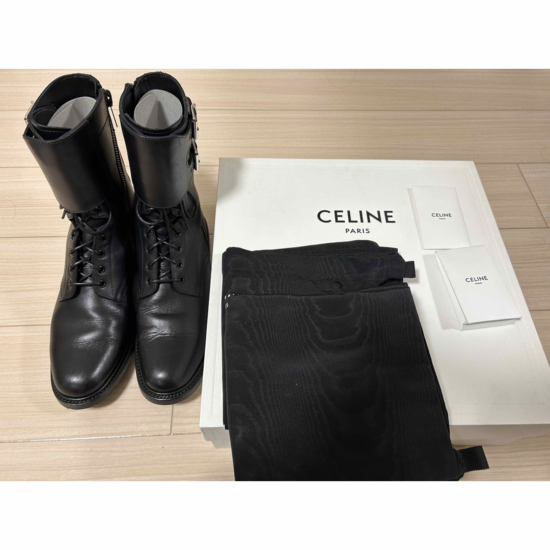 celine(セリーヌ)のセリーヌcelineエディスリマン期19AW名作コンバットブーツレンジャーブーツ メンズの靴/シューズ(ブーツ)の商品写真