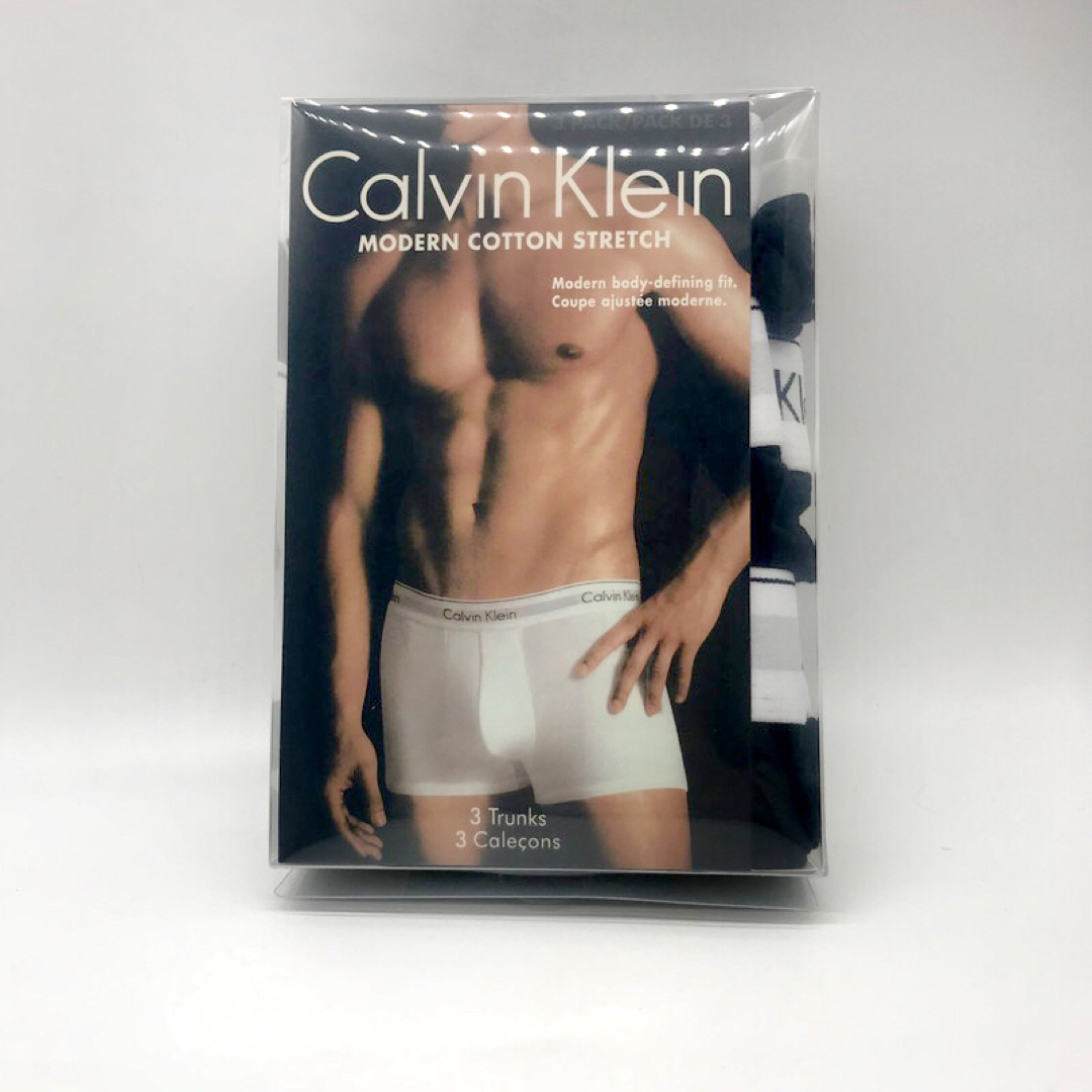Calvin Klein(カルバンクライン)のCALVIN KLEINカルバンクライン コットンボクサーパンツ Mサイズ メンズのアンダーウェア(ボクサーパンツ)の商品写真