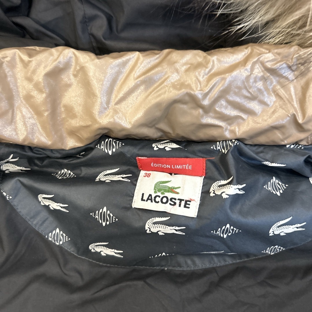 LACOSTE(ラコステ)のラコステ　ダウンジャケット　レディース　38 レディースのジャケット/アウター(ダウンジャケット)の商品写真