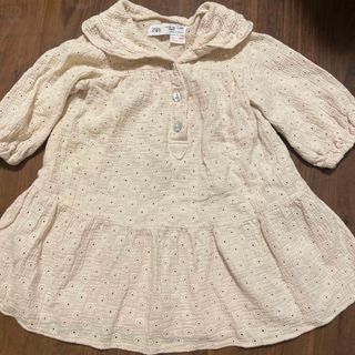 ザラキッズ(ZARA KIDS)のzarakids コットンレースワンピース(ワンピース)