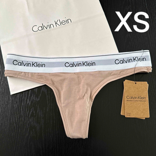 カルバンクライン(Calvin Klein)のカルバンクライン 下着 ショーツ Tバック XS S ビキニ モダンコットン(ショーツ)