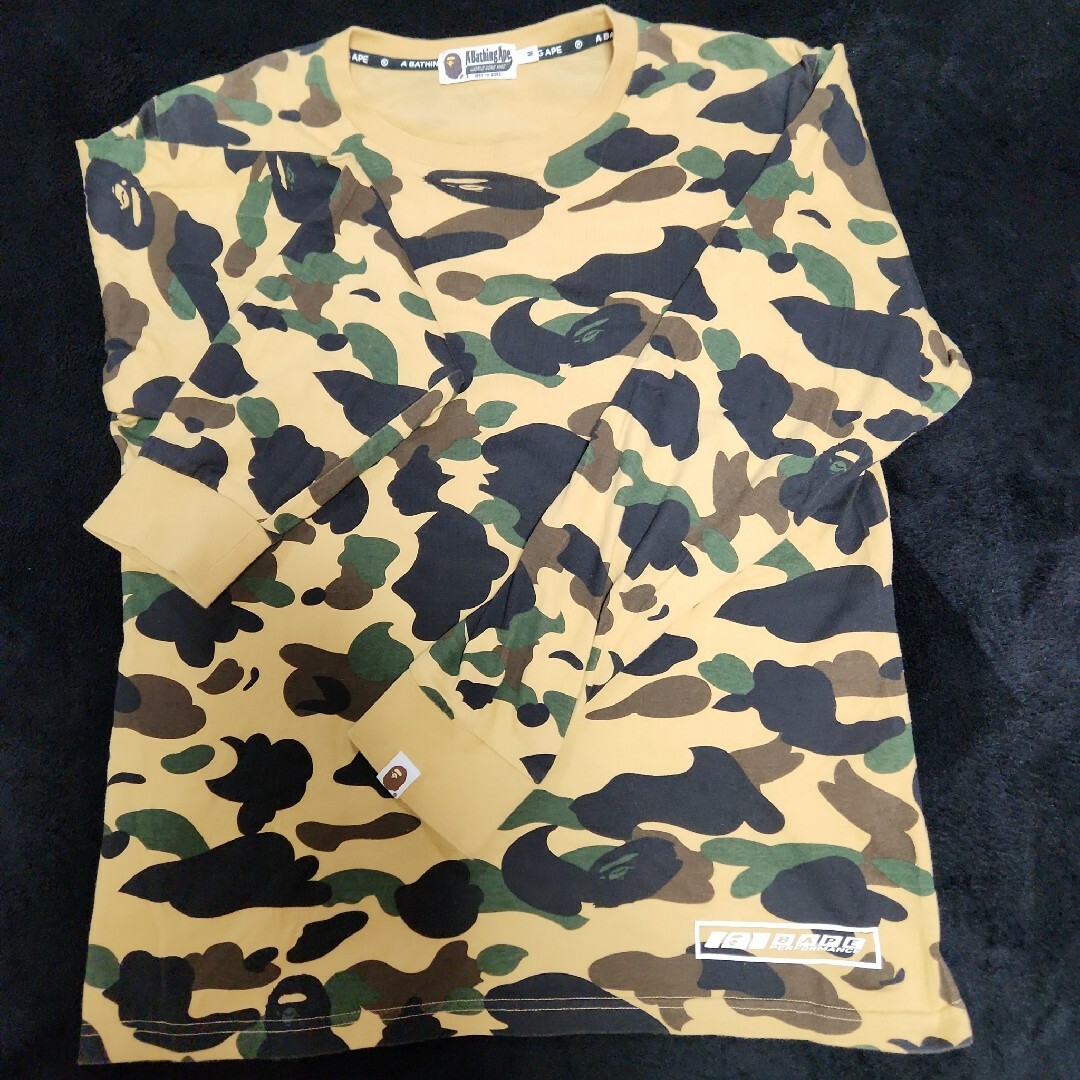 A BATHING APE(アベイシングエイプ)のアベイシングエイプ メンズのトップス(Tシャツ/カットソー(七分/長袖))の商品写真