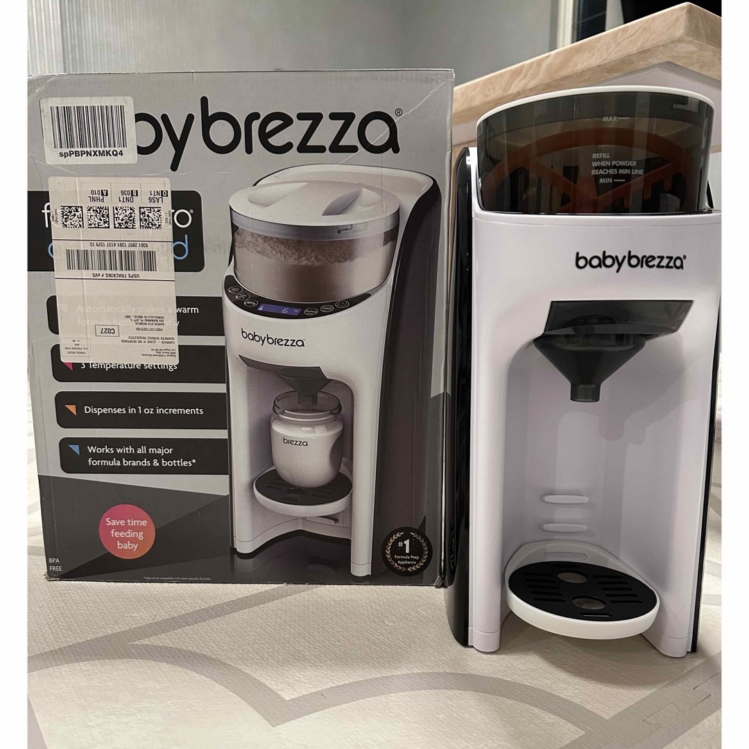 baby brezza 自動ミルク機 キッズ/ベビー/マタニティの授乳/お食事用品(離乳食調理器具)の商品写真