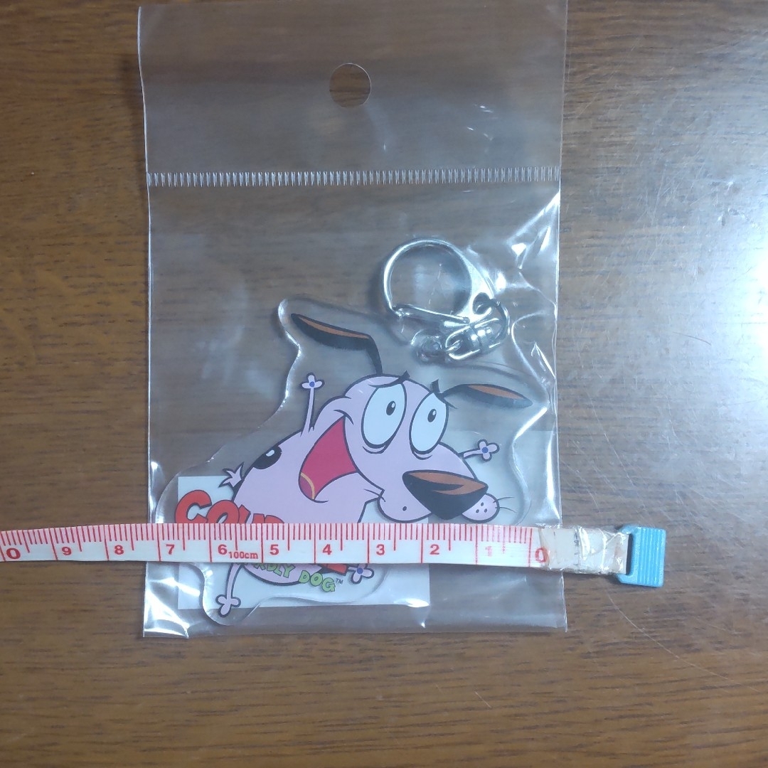 Courage the Cowardly Dog アクリルキーホルダー エンタメ/ホビーのおもちゃ/ぬいぐるみ(キャラクターグッズ)の商品写真