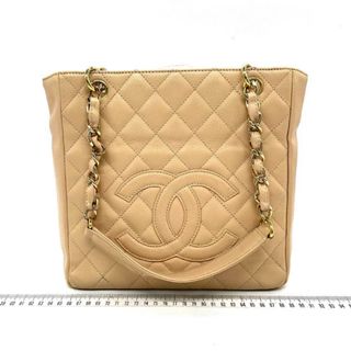 シャネル(CHANEL)のCHANEL シャネル【美品】PST キャビアスキン チェーンショルダーバッグ(ショルダーバッグ)