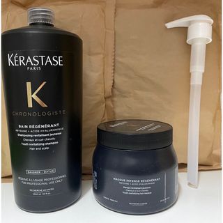 ケラスターゼ(KERASTASE)のケラスターゼ　クロノロジスト業務用シャンプー1ℓ、マスクトリートメント500g(シャンプー/コンディショナーセット)