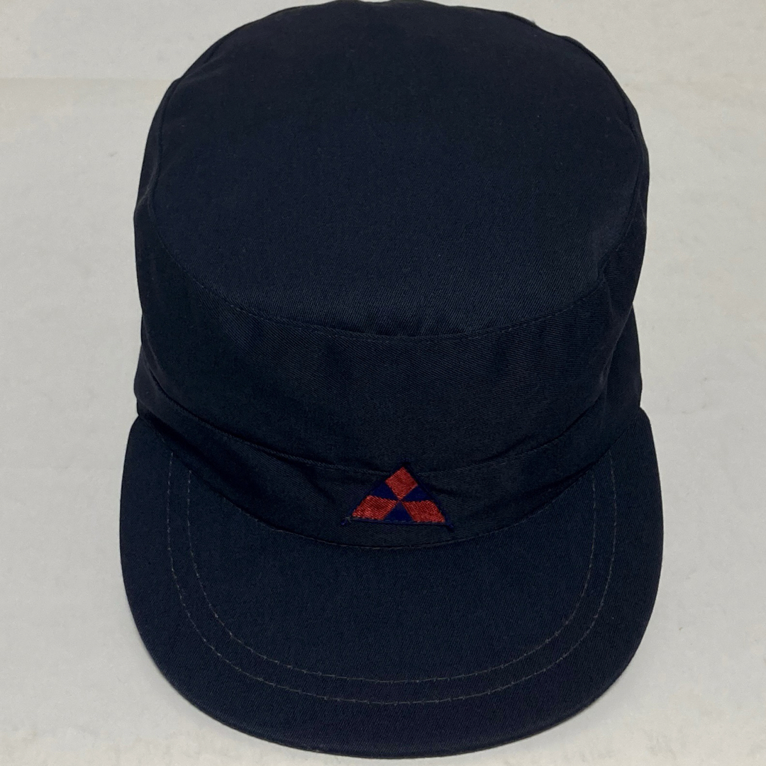 三菱(ミツビシ)の三菱 作業帽 略帽 当時物 美品 貴重 企業物 MITSUBISHI ビンテージ メンズの帽子(キャップ)の商品写真