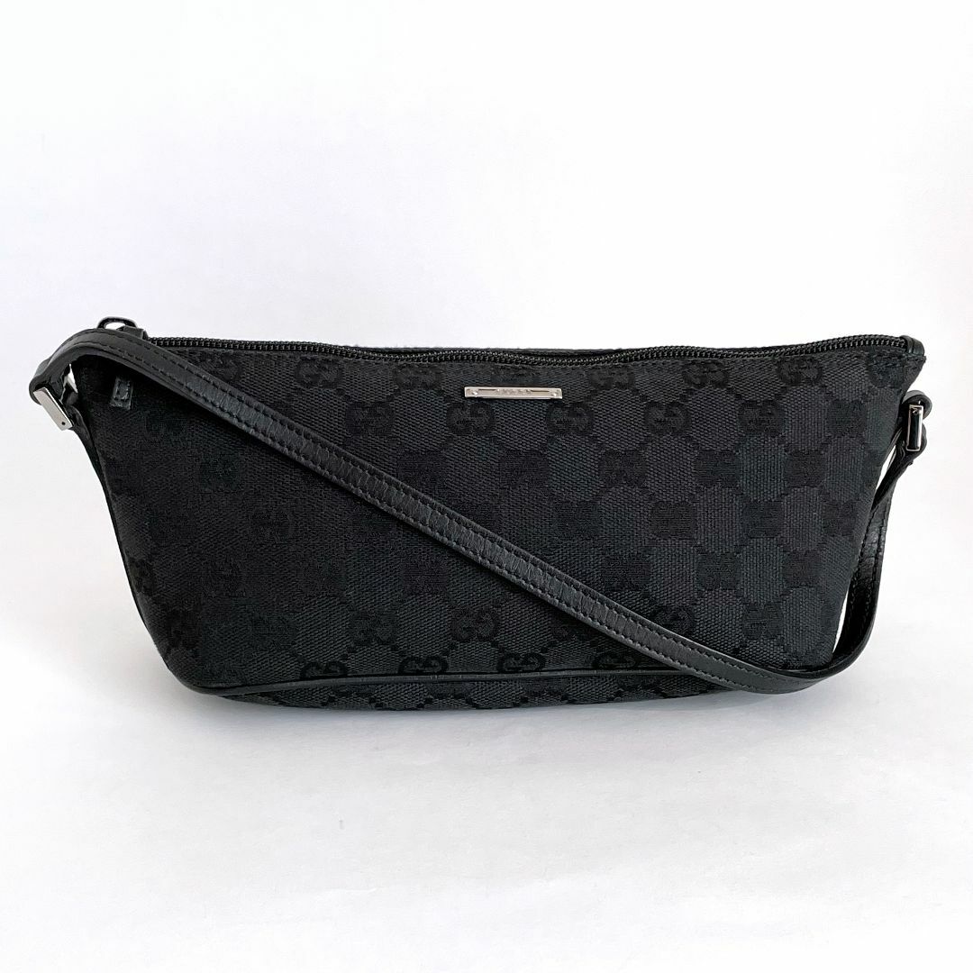 GUCCI グッチ GGキャンバス アクセサリーポーチ 化粧ポーチ 黒 GUCCI グッチ GGキャンバス アクセサリーポーチ 化粧ポーチ 黒