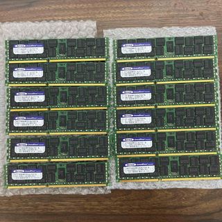 ddr3-1333 ecc 16GB 12枚(PCパーツ)