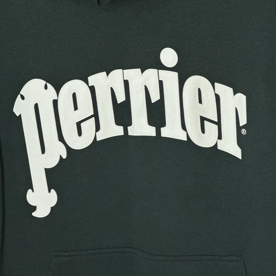 ZARA(ザラ)のZARA PERRIER パーカー　スウェット　M　モスグリーン メンズのトップス(パーカー)の商品写真