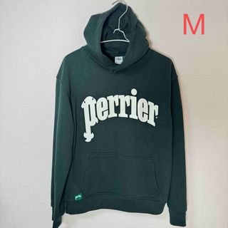 ザラ(ZARA)のZARA PERRIER パーカー　スウェット　M　モスグリーン(パーカー)