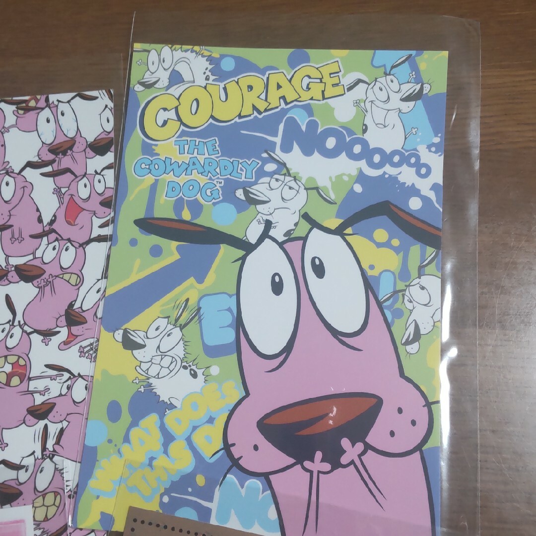 Courage the Cowardly Dog ポストカード４枚 エンタメ/ホビーのおもちゃ/ぬいぐるみ(キャラクターグッズ)の商品写真